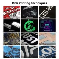 T-shirts DTF personnalisés surdimensionnés pour hommes, impression numérique, 100 % coton épais, respirants et anti-boulochage, vente en gros