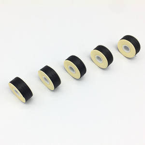 Предварительно намотанная шпульковая нить 70D/2 размера L, 100% полиэфирная высокопрочная черная нить для шитья - Product Image 2