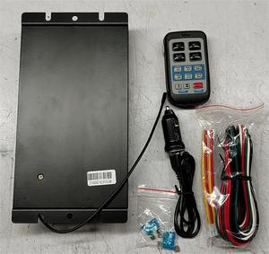 <span class=keywords><strong>Sirena</strong></span> Amplificadora y Altavoz Compacto Octagonal Ultra Delgado de Metal de 200W con Múltiples Tonos, Control Remoto Inalámbrico con Micrófono, Sistema PA - Product Image 5