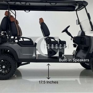 Tongcai Großhandel 2 4 6-Sitzer Offroad Aluminium rahmen Elektro Jagd Golf wagen - Product Image 3