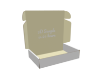 Boîtes d'expédition en carton ondulé avec logo personnalisé Boîtes postales pliantes gaufrage éponge doublure étanche pour crème contour des yeux