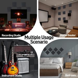 Studio bọt cách ly âm thanh cách âm bảng tường - Product Image 5