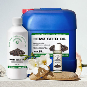 Kenevir tohumu yağı 100% saf organik doğal soğuk preslenmiş kenevir tohumu yağı cilt saç bakımı için dudak Balms sabun mum yapma - Product Image 1