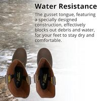 Botas de Trabajo con Puntera de Acero y Cuero Genuino para Construcción e Industria, Equipo de Protección Personal