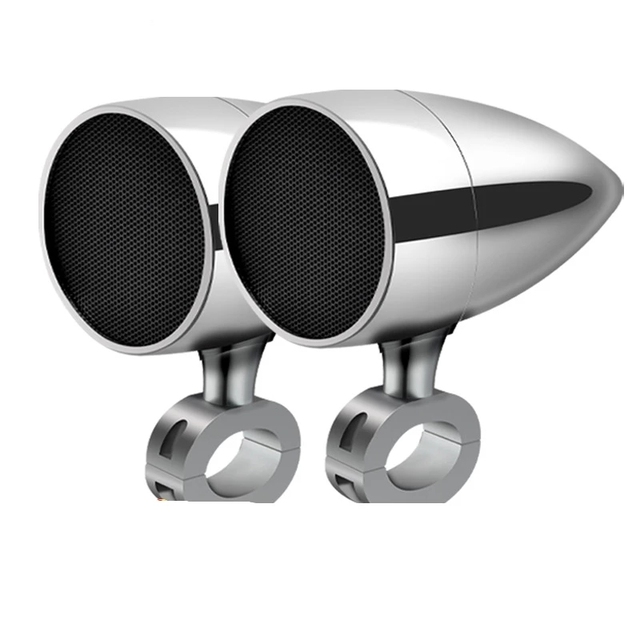 MT463 Motorcycle Audio USB Play High Power Heavy Metal Speaker IPX6 Waterproof