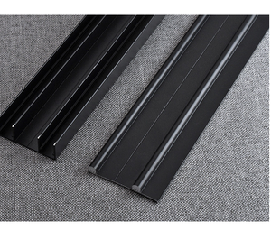 Sistema de Rieles Deslizantes Inferiores de Doble Vía de Aleación de Zinc Moderno, Cierre Suave y Silencioso para Armarios de Cocina, Dormitorios, Baños - Product Image 6