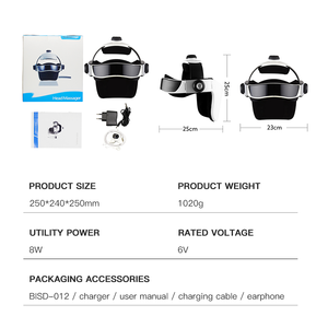 Masajeador de cabeza con presión de aire automática, VIBRADOR ELÉCTRICO para relajación del cerebro, venta al por mayor - Product Image 6