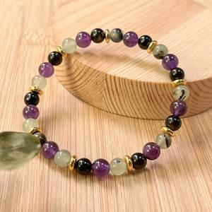 Natural <b>Bracelet</b> Colorful Glass <b>Beaded</b> Top Rated Healing Stone Tiered Pricing Policy Handmade Customization - Product Image 3