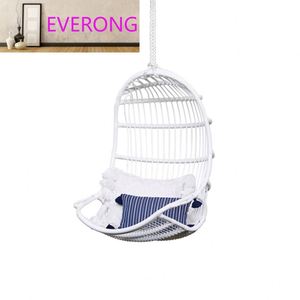 <span class=keywords><strong>Silla</strong></span> <span class=keywords><strong>Colgante</strong></span> de Ratán para Interiores/Exteriores, Diseño de Nido de Pájaro, Columpio de Patio para Relajarse - Product Image 5