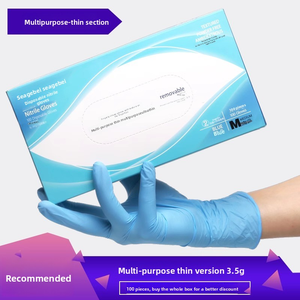 Guanti protettivi monouso in polietilene per camera bianca per uso alimentare per lavori domestici di bellezza - Product Image 4