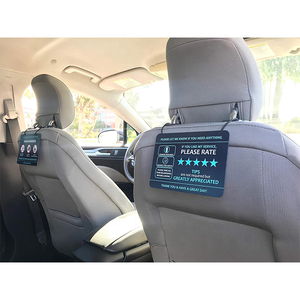 Accessori Five Star: Insegna Personalizzata per Condivisione Veicoli, Design Moderno Bifacciale, Etichetta Taxi in Alluminio e Plastica - Product Image 5
