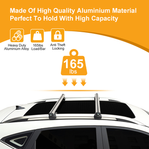 Cubierta Personalizada para Portaequipajes de Techo para Avensis Verso, Barra de Aluminio para Almacenamiento, Accesorios 4x4, Capacidad de 75 kg, Modelo RB890 - Product Image 4