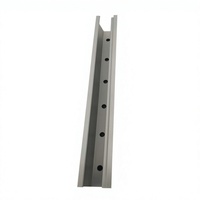 UISOLAR Prix usine Mini rail de montage PV en aluminium, structure de support courte pour toiture solaire