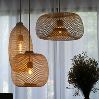 Lampe suspendue artisanale en jonc de mer MTH VIETNAM, style rustique côtier, pour chambre à coucher, salon, restaurant, salon de thé, décoration intérieure