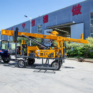 Máquina Perforadora de Calor Geotérmico de 300 m, Perforadora de Pozos Agrícolas, Plataforma de Perforación de Agua, Plataforma de Perforación Neumática de Doble Propósito - Product Image 3