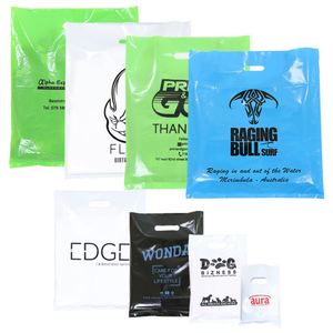 Bolsas de Plástico PE Transparente Reciclables Impresas, Bolsas para Camisetas, Ropa, Joyería, Marcas de Productos de Belleza, Empaquetado al por Mayor - Product Image 4