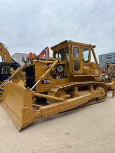 Bulldozers forestiers d'occasion D7G pour l'exploitation du bois, bulldozers Caterpillar D7G d'occasion avec treuil à vendre - Product Image 3