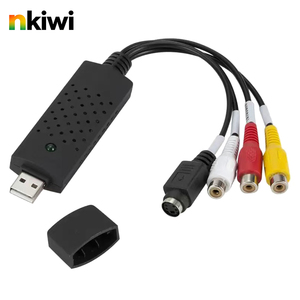 NKIWI การ์ดจับภาพวิดีโอ USB 2.0 พร้อมการบันทึกพลังงาน DC/AC สำหรับ MP4 สำหรับทีวีสำหรับตัวแปลง VHS เป็นคอมพิวเตอร์ - Product Image 1