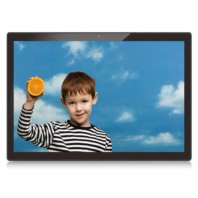 Montaje en pared de señalización digital Android Tablet PC 13,3 15,6 19 21 24 pulgadas FHD IPS táctil capacitiva Android POE WIFI NFC RFID Tablet