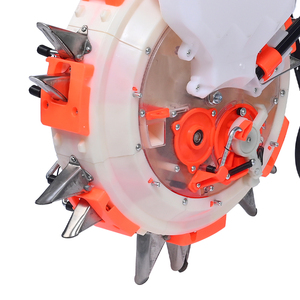 เครื่องหยอดเมล็ดพืชผักขนาดเล็กแบบหมุนอุปกรณ์ในฟาร์มเครื่องหยอดเมล็ดถั่วเหลือง - Product Image 3