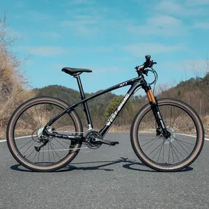 पश्चिम बाइकिंग विशेष बाइक कार्बन फाइबर माउंटेन एमटीबी Ultralight 29 इंच SHIMANO 27 गति T700 कार्बन फाइबर पहाड़ बाइक एमटीबी