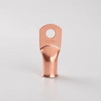 Borne de câblage tubulaire en cuivre étamé robuste, 1/0-4/0 AWG, pour onduleurs et systèmes solaires