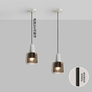 Modern Minimalist Nordic Style Ins Glass Pendant Lamp Luxury Dining Room <b>Bar</b> <b>Light</b> Bedroom Bedside Lamp Nordic Style Ins Glass - Product Image 1