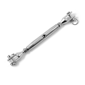 Tensor de horquilla doble de acero inoxidable AISI 316 M12 SKU N440006 Suministros marinos - Product Image 1