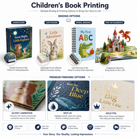 Livre d'histoires pour enfants de maternelle imprimé offset couleur, reliure parfaite, couverture rigide, plastification, papier, fabriqué en Chine, fiable