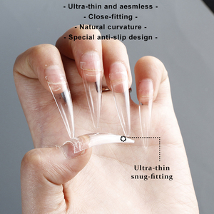 120pcs Half Cover Soft Gel <b>Nail</b> Tips Artificial <b>Extension</b> Tips for Salon Acrylic <b>Nail</b> Art - Product Image 5