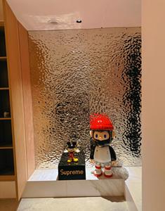 Luxury <strong>Design</strong> Water Ripple Bamboo Charcoal Board 3d Wall Panel Wave Wood Panels Interior Decoration Wood Veneer Wall Panel - Product Image 6