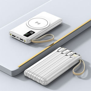 Deux-en-un auto-contenu à quatre fils charge magnétique GaN <span class=keywords><strong>Tech</strong></span> 20000mA 5W 2 type-c lanière alimentation mobile marée nationale - Product Image 4