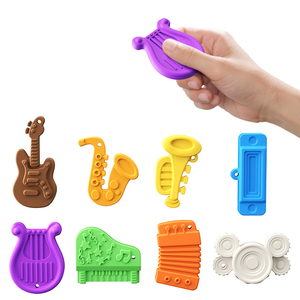 Jouet à presser en silicone arc-en-ciel 3D - Jouet anti-stress pour enfants et adolescents, design accrocheur, jouets cadeaux - Product Image 4