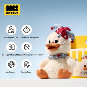 Muñeco de Peluche Orca Baby Clown Duck, <span class=keywords><strong>Robot</strong></span> Inteligente con IA, Relleno de Algodón PP, Juguete de Compañía Emocional para Niños de 2 a 4 Años, Unisex, Regalo de Cumpleaños - Product Image 6