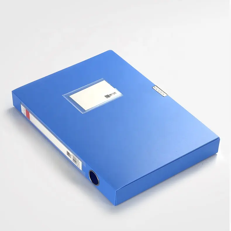 Hot sales A4 size PP hardcover document dozen dikke plastic expanding file folder gevallen