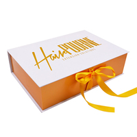 Boîte à chaussures pliable de luxe personnalisable feuille d'or estampillée papier kraft rabat magnétique conception ouverte Logo vêtements casquette emballage cadeau