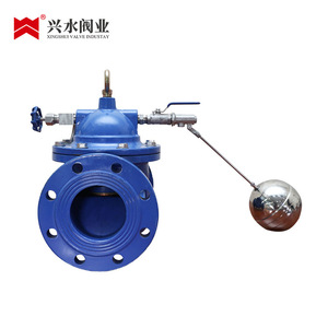วาล์วควบคุมไฮดรอลิก Xingshui 100X แบบลอยตัว ผลิตจากเหล็กดัดชนิด Ductile Iron พร้อมหน้าแปลน DN50-300 - Product Image 1