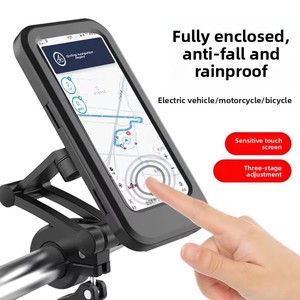 15W porta bici elettrica impermeabile a ricarica rapida nuovo supporto per bicicletta e <span class=keywords><strong>moto</strong></span> - Product Image 2