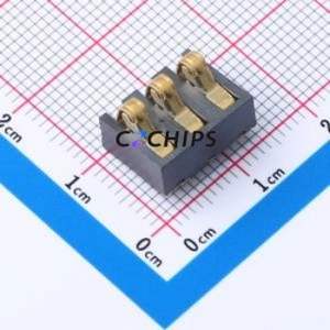 BC-45-3PD475F Button & Strip Battery Connector SMD Connector Gold -40℃~+85 - Product Image 1