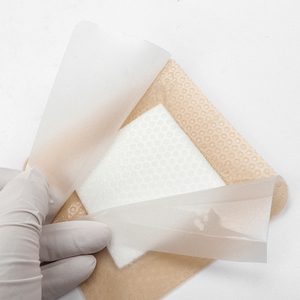 Perban Busa Silikon Medis dengan Perekat Tepi, Perban Perawatan Luka Tahan Air untuk Perawatan Luka Setelah Operasi di Rumah Sakit - Product Image 6