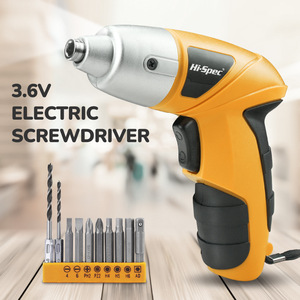 Hi-Spec Electric Screwdriver 3.6V Rechargeable Mini <b>Drill</b> With Forward Reverse Rotation For Diy Use - Product Image 2