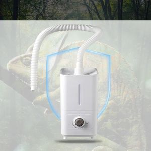 เครื่องเพิ่มความชื้นในอากาศแบบพ่นหมอกเย็นสำหรับสัตว์เลื้อยคลาน เครื่องเพิ่มความชื้นในอากาศที่ดีที่สุดสำหรับโรงแรมและครัวเรือน ทำจากพลาสติก พร้อมสายยาง - Product Image 6