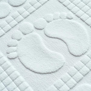 Vente en gros usine – Tapis <span class=keywords><strong>de</strong></span> sol et serviettes <span class=keywords><strong>de</strong></span> bain 100 % coton – Tapis absorbant pour <span class=keywords><strong>porte</strong></span> <span class=keywords><strong>de</strong></span> salle <span class=keywords><strong>de</strong></span> bain et marche <span class=keywords><strong>de</strong></span> toilettes - Product Image 2