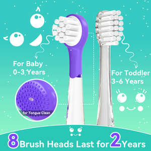 <span class=keywords><strong>Cepillo</strong></span> de <span class=keywords><strong>Dientes</strong></span> Eléctrico de Silicona para Bebés, Diseño de Delfín, Marca OEM Seago, con Luz LED de Colores - Product Image 2