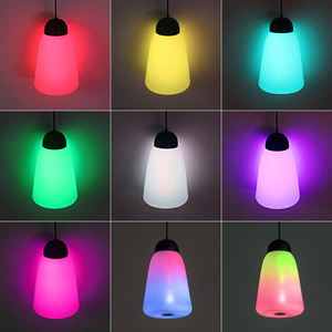 Leuchtende Flaschen-Buchstaben-Vogel-<span class=keywords><strong>Twitter</strong></span>-Lampe, berührungsempfindlich, automatischer RGB-Farbwechsel, Hängeleuchten - Product Image 4
