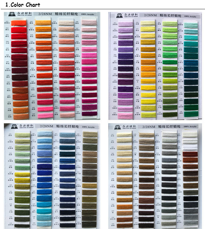 beaucoup de couleurs