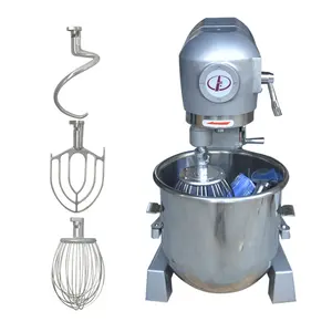 Mezclador comercial industrial para cocina, máquina mezcladora de masa en espiral para pasteles, 5L 100L a, en venta