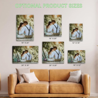 DX Designs - Art mural personnalisé sur toile - Impressions de photos personnalisées sur toile - Peinture sur toile encadrée avec votre photo - Décoration intérieure