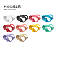 Masque de plongée professionnel ZMZ DIVE M3002 en silicone, personnalisable, tout compris, pour adultes, masque de plongée avec tuba, verre trempé