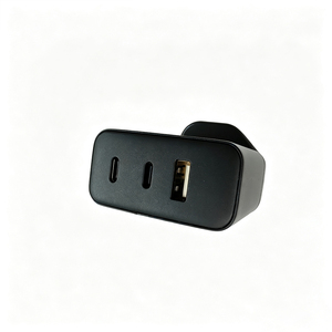 Chargeur rapide GaN 65W, 2 ports USB-C + USB-A, chargeur mural multi-protocoles PD PPS, adaptateur d'alimentation multi-protocoles 65 watts pour ordinateur portable et téléphone portable - Product Image 3